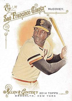 2014 Topps Allen & Ginter #206 Willie McCovey Front