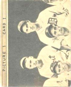 1935 Goudey 4-in-1 (R321) #NNO George Earnshaw / Jimmie Dykes / Luke Sewell / Luke Appling Back