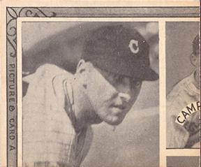 1935 Goudey 4-in-1 (R321) #NNO Mark Koenig / Freddie Fitzsimmons / Ray Benge / Tom Zachary Back