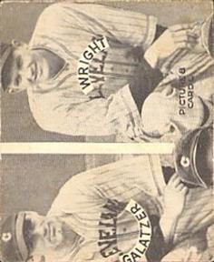 1935 Goudey 4-in-1 (R321) #NNO Al Spohrer / Flint Rhem / Ben Cantwell / Larry Benton Back