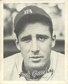 1936 Goudey (R322) #NNO Hank Greenberg Front