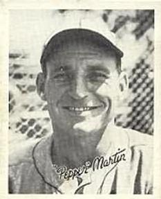 1936 Goudey (R322) #NNO Pepper Martin Front