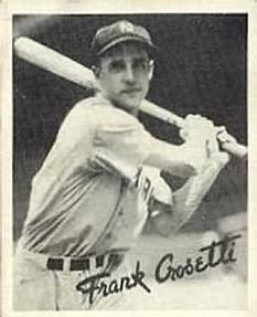 1936 Goudey (R322) #NNO Frank Crosetti Front