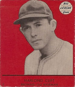 1941 Goudey (R324) #2 Harlond Clift Front