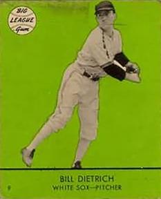 1941 Goudey (R324) #9 Bill Dietrich Front