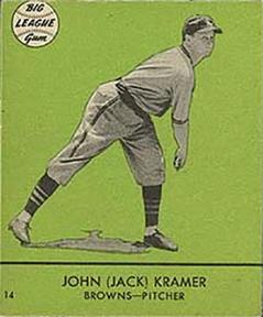 1941 Goudey (R324) #14 Jack Kramer Front