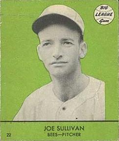 1941 Goudey (R324) #22 Joe Sullivan Front