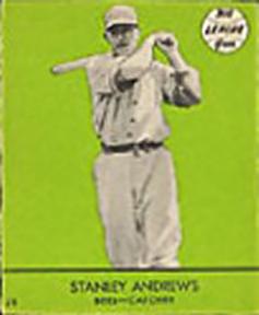 1941 Goudey (R324) #24 Stanley Andrews Front