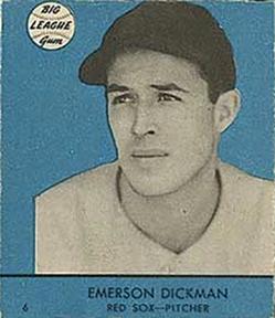 1941 Goudey (R324) #6 Emerson Dickman Front