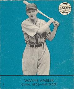 1941 Goudey (R324) #7 Wayne Ambler Front