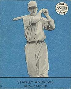 1941 Goudey (R324) #24 Stanley Andrews Front