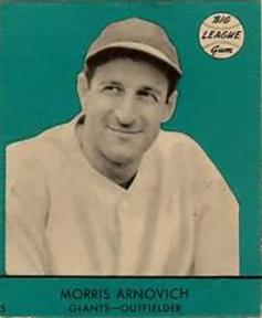 1941 Goudey (R324) #25 Morrie Arnovich Front