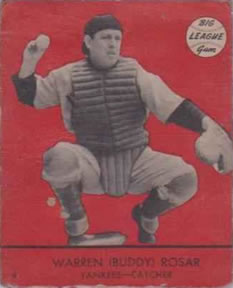 1941 Goudey (R324) #4 Buddy Rosar Front