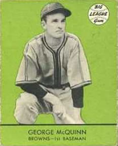 1941 Goudey (R324) #5 George McQuinn Front