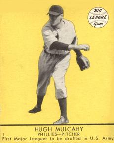 1941 Goudey (R324) #1 Hugh Mulcahy Front