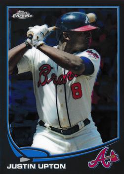 2013 Topps Chrome Update #MB-16 Justin Upton Front