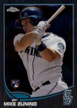 2013 Topps Chrome Update #MB-19 Mike Zunino Front