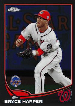 2013 Topps Chrome Update #MB-27 Bryce Harper Front