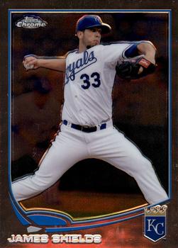 2013 Topps Chrome Update #MB-31 James Shields Front