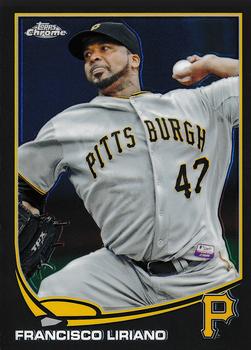 2013 Topps Chrome Update #MB-50 Francisco Liriano Front