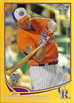 2013 Topps Chrome Update - Gold Refractors #MB-15 Michael Cuddyer Front