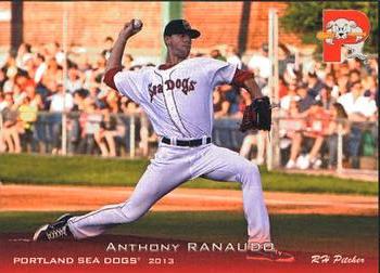 2013 Grandstand Portland Sea Dogs #NNO Anthony Ranaudo Front