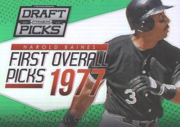 2013 Panini Prizm Perennial Draft Picks - First Overall Picks Green Prizms #3 Harold Baines Front
