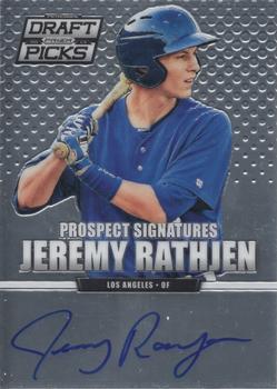 2013 Panini Prizm Perennial Draft Picks - Prospect Signatures #81 Jeremy Rathjen Front