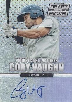 2013 Panini Prizm Perennial Draft Picks - Prospect Signatures Prizms #60 Cory Vaughn Front