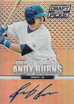 2013 Panini Prizm Perennial Draft Picks - Prospect Signatures Prizms #87 Andy Burns Front