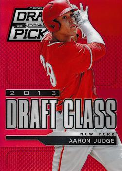2013 Panini Prizm Perennial Draft Picks - Red Prizms #132 Aaron Judge Front