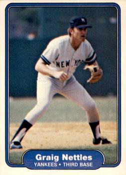 1982 Fleer #46 Graig Nettles Front