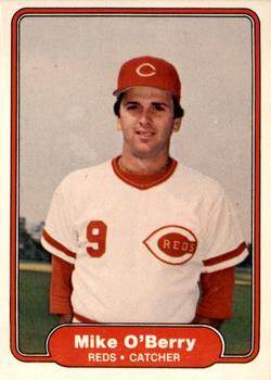 1982 Fleer #78 Mike O'Berry Front