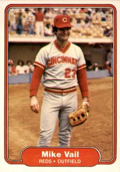 1982 Fleer #84 Mike Vail Front