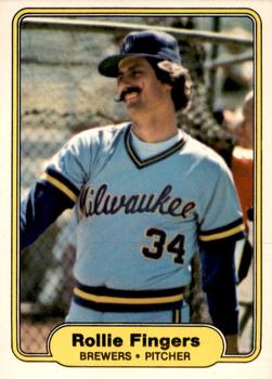 1982 Fleer #141 Rollie Fingers Front