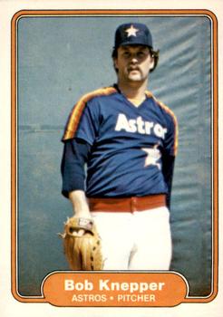 1982 Fleer #219 Bob Knepper Front