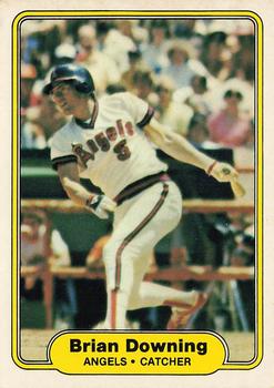 1982 Fleer #457 Brian Downing Front