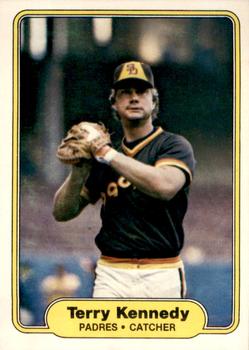 1982 Fleer #574 Terry Kennedy Front