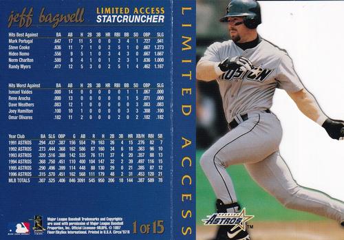 1997 Circa - Limited Access #1 Jeff Bagwell Front