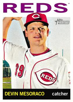 2013 Topps Heritage High Number #H502 Devin Mesoraco Front