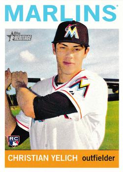 2013 Topps Heritage High Number #H536 Christian Yelich Front
