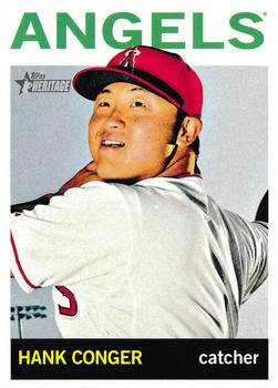 2013 Topps Heritage High Number #H542 Hank Conger Front