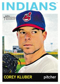 2013 Topps Heritage High Number #H557 Corey Kluber Front