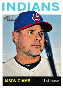 2013 Topps Heritage High Number #H558 Jason Giambi Front