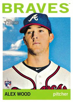2013 Topps Heritage High Number #H577 Alex Wood Front