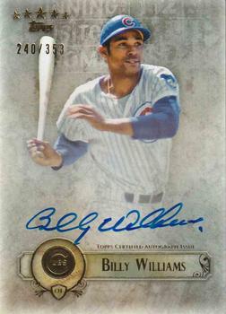 2013 Topps Five Star - Autographs #FSBA-BW Billy Williams Front
