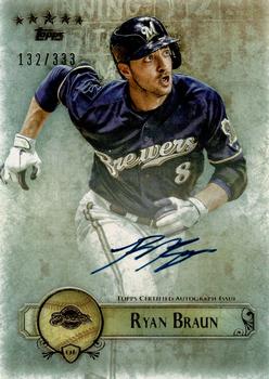 2013 Topps Five Star - Autographs #FSBA-RB Ryan Braun Front