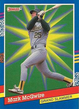 1991 Donruss - Grand Slammers #11 Mark McGwire Front