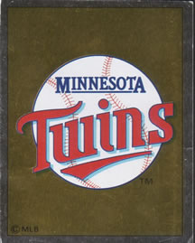 1988 Panini Stickers #130 Twins Logo Front
