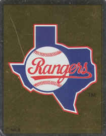 1988 Panini Stickers #194 Rangers Logo Front